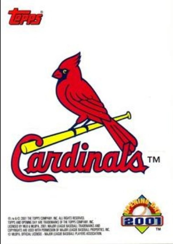 2001 Topps Opening Day #NNO Stickers