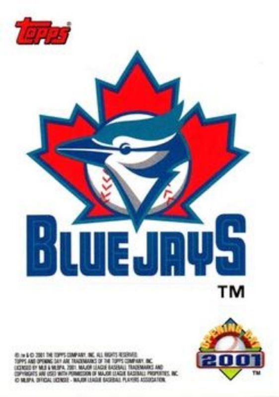 2001 Topps Opening Day #NNO Stickers