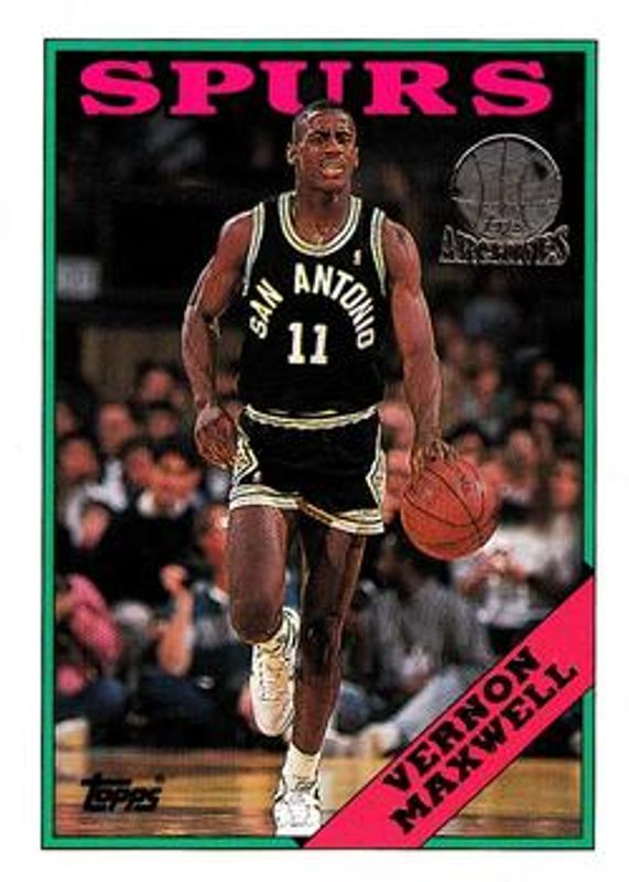 Vernon Maxwell 1992 Topps Archives #107 Gold RAW