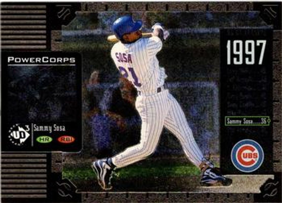 Sammy Sosa 1998 Upper Deck UD3 #38 Base RAW