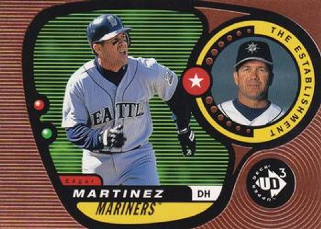 Edgar Martinez 1998 Upper Deck UD3 #153 Base RAW