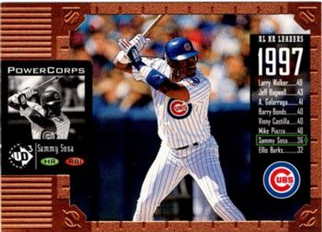 Sammy Sosa 1998 Upper Deck UD3 #128 Base RAW