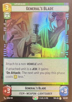 2024 Twilight of the Republic #121 Foil