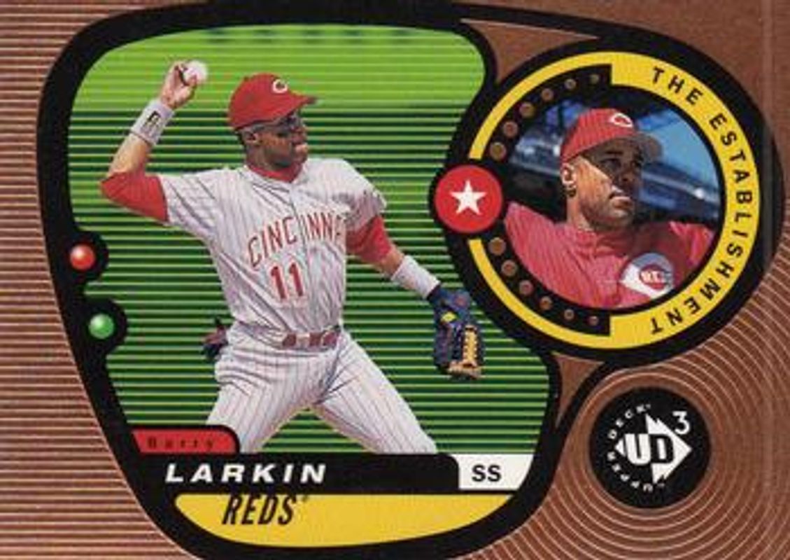 Barry Larkin 1998 Upper Deck UD3 #157 Base RAW