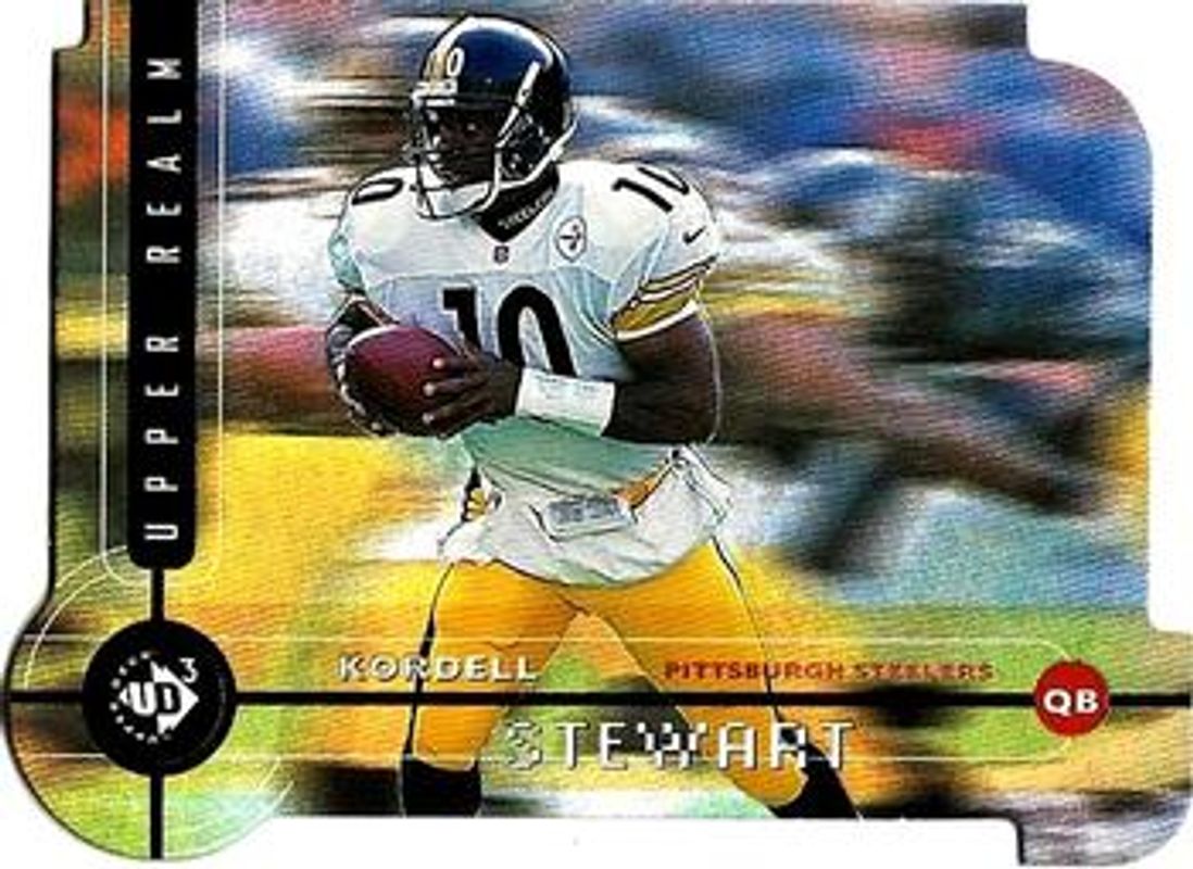 Kordell Stewart 1998 Upper Deck UD3 #250 Die-Cut /2000 RAW