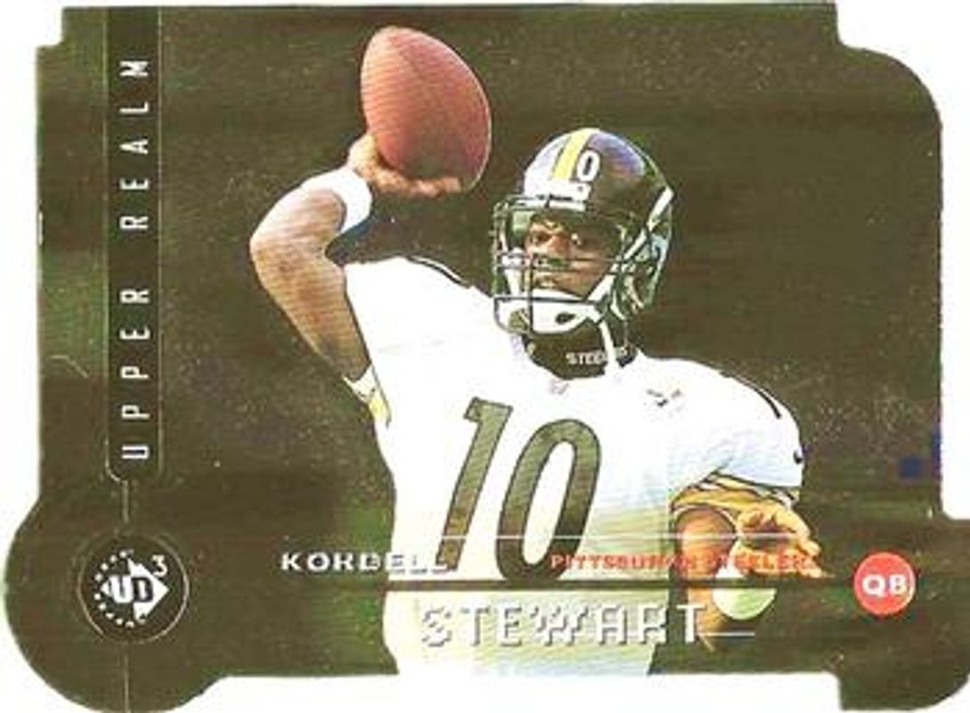Kordell Stewart 1998 Upper Deck UD3 #160 Die-Cut /2000 RAW