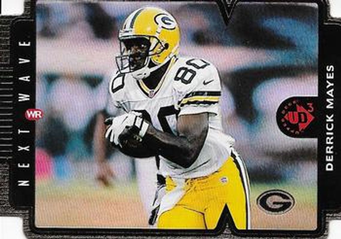 Derrick Mayes 1998 Upper Deck UD3 #213 Die-Cut /2000 RAW