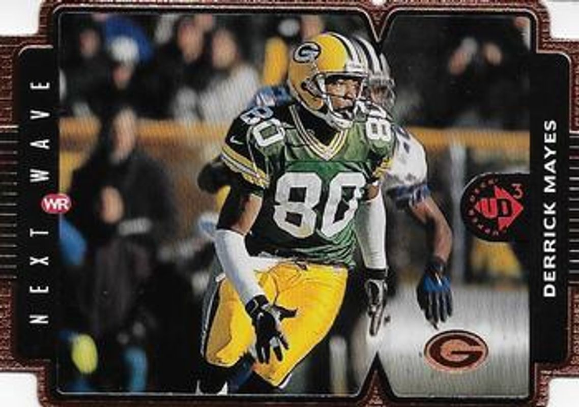 Derrick Mayes 1998 Upper Deck UD3 #33 Die-Cut /2000 RAW