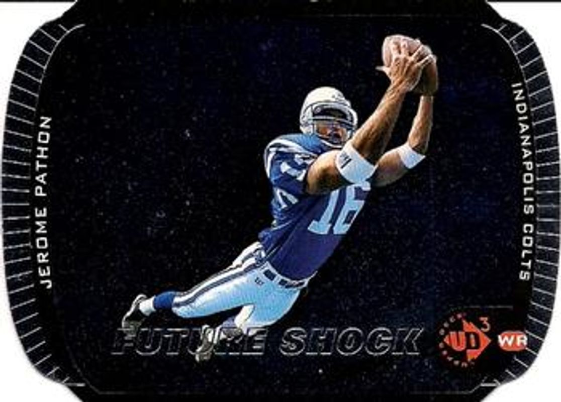 Jerome Pathon 1998 Upper Deck UD3 #110 Die-Cut /2000 Rookie RAW