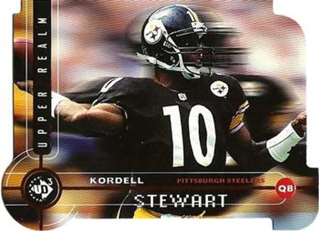 Kordell Stewart 1998 Upper Deck UD3 #70 Die-Cut /2000 RAW