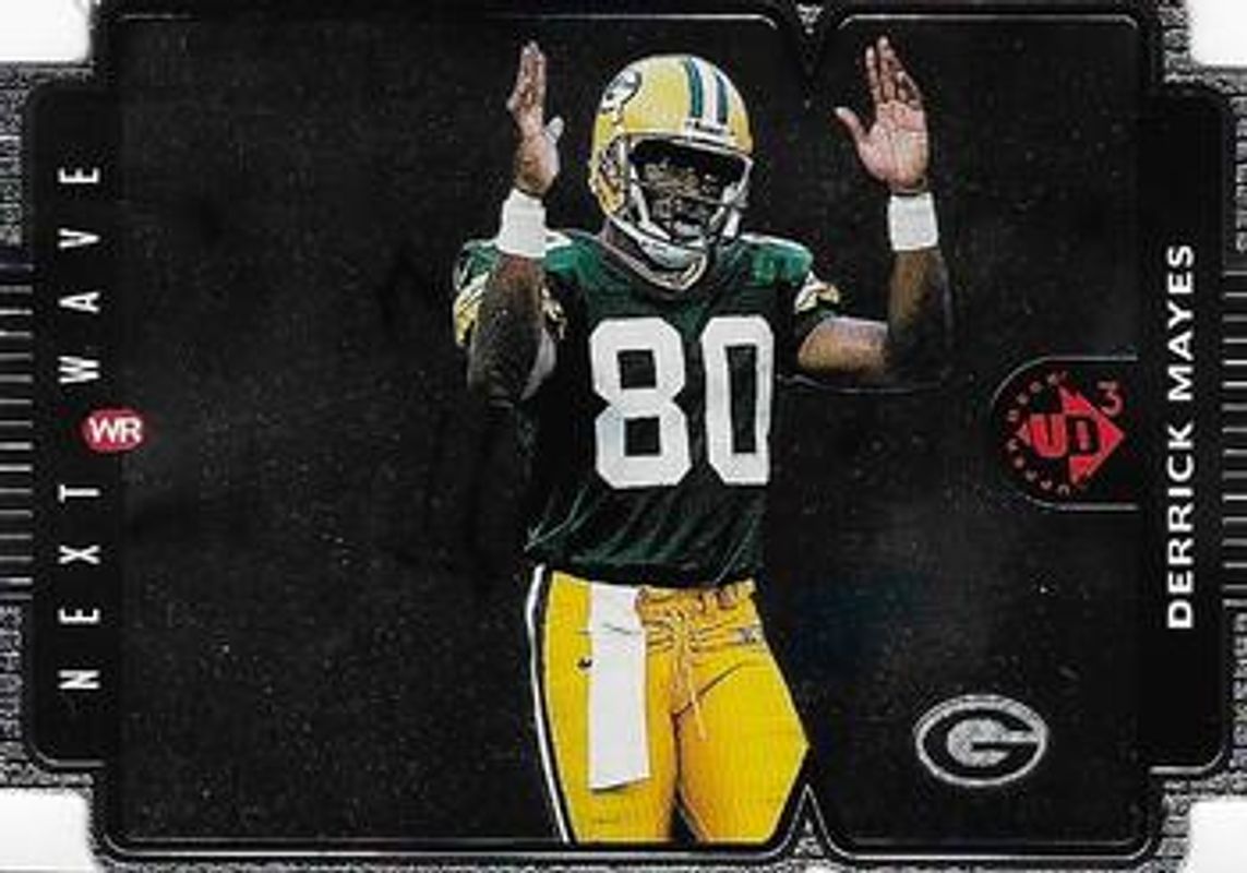 Derrick Mayes 1998 Upper Deck UD3 #123 Die-Cut /2000 RAW