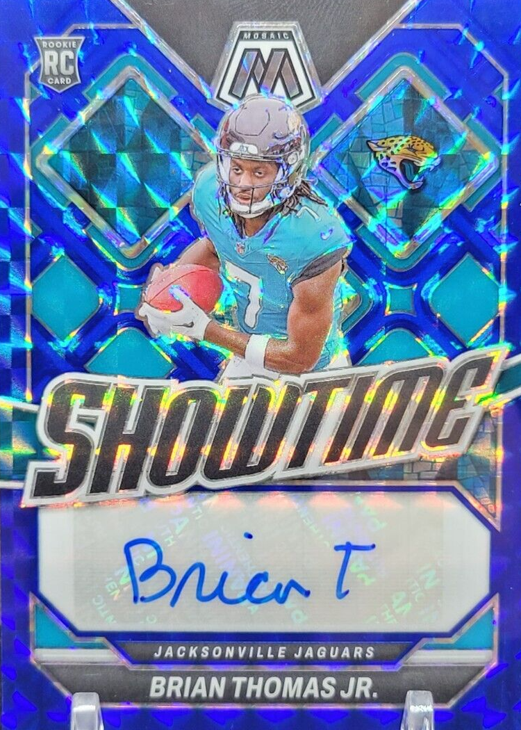 Brian Thomas Jr. 2024 Mosaic #SS-BTJ Showtime Signatures