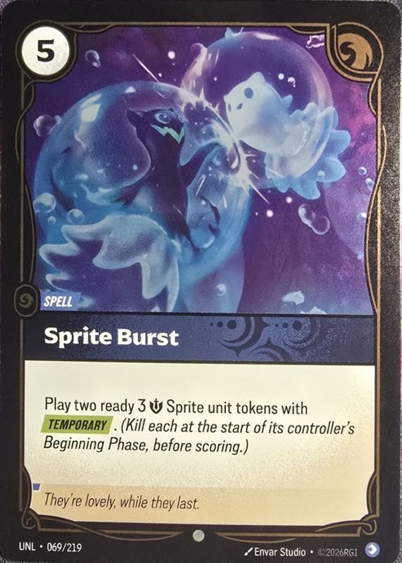 Sprite Burst Riftbound Cards Price Guide - Sports Card Investor