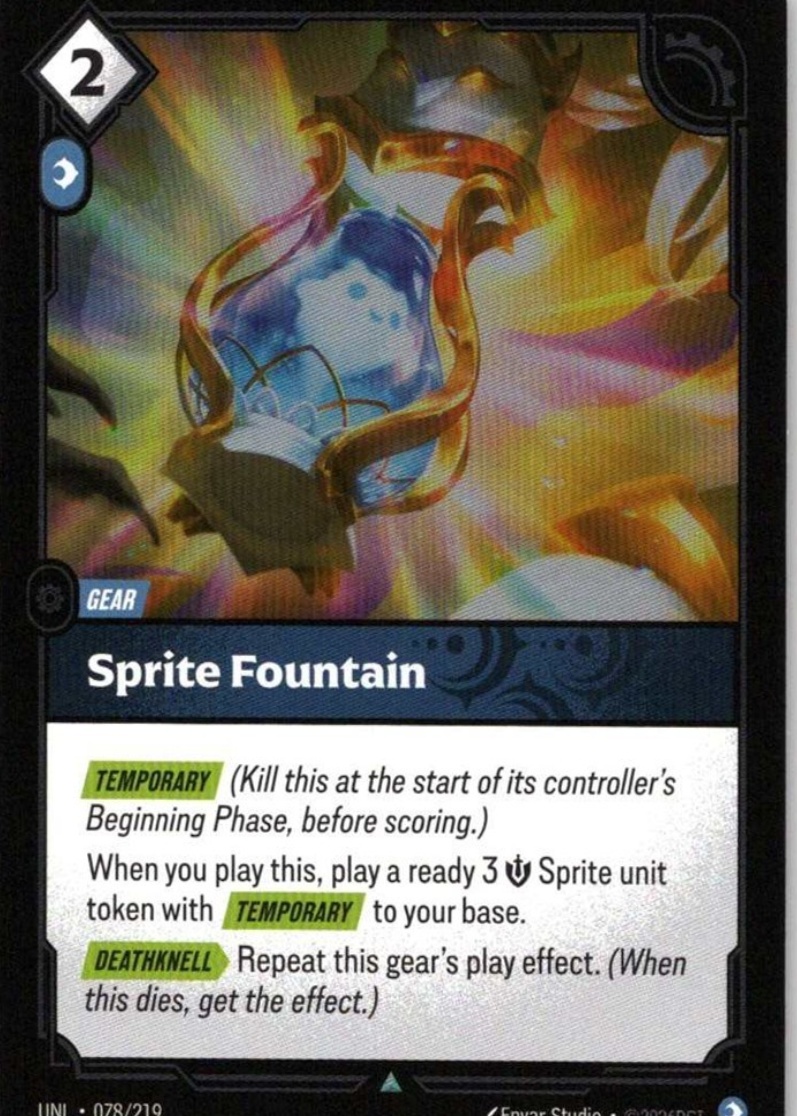 Sprite Fountain Riftbound Cards Price Guide - Sports Card Investor
