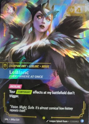 2026 Unleashed #090a/219 Showcase (Alternate Art)