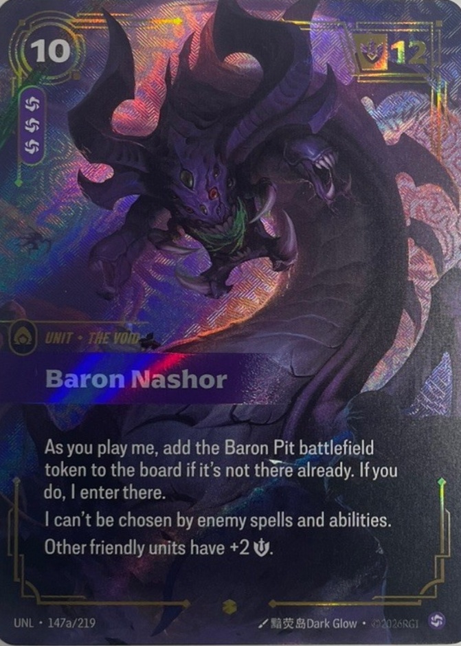 Baron Nashor Riftbound Cards Price Guide - Sports Card Investor