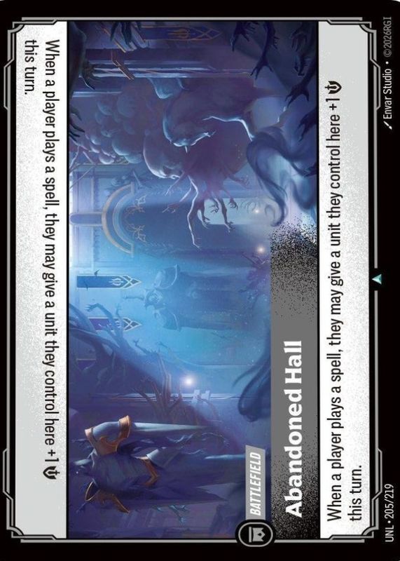 2026 Unleashed #205/219 Base