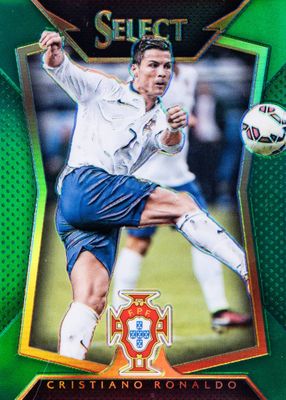 2015 Select #36 Green /5 (White Jersey)