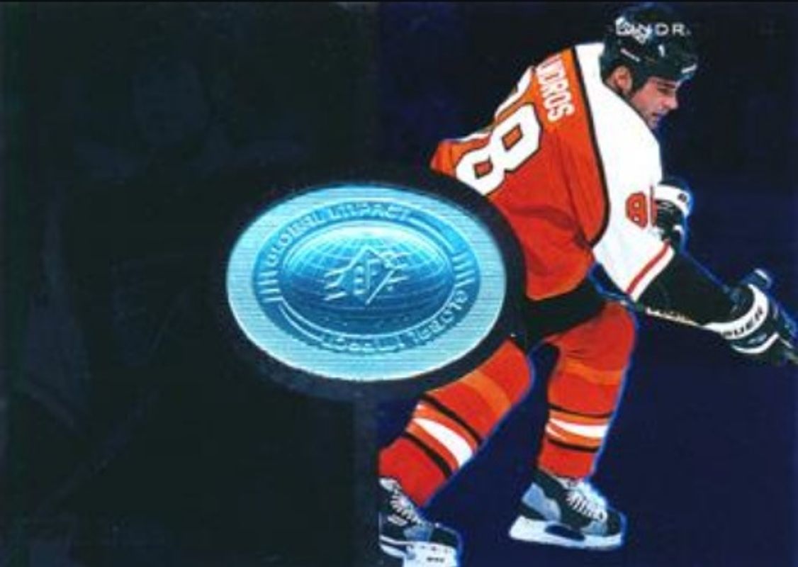 Eric Lindros 1998 SPx Finite #100 Base /6950 RAW