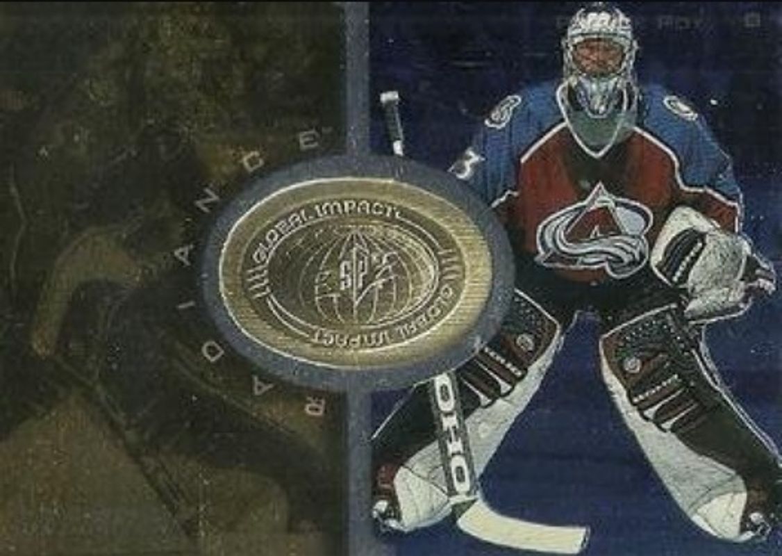 Patrick Roy 1998 SPx Finite #119 Radiance /3475 RAW