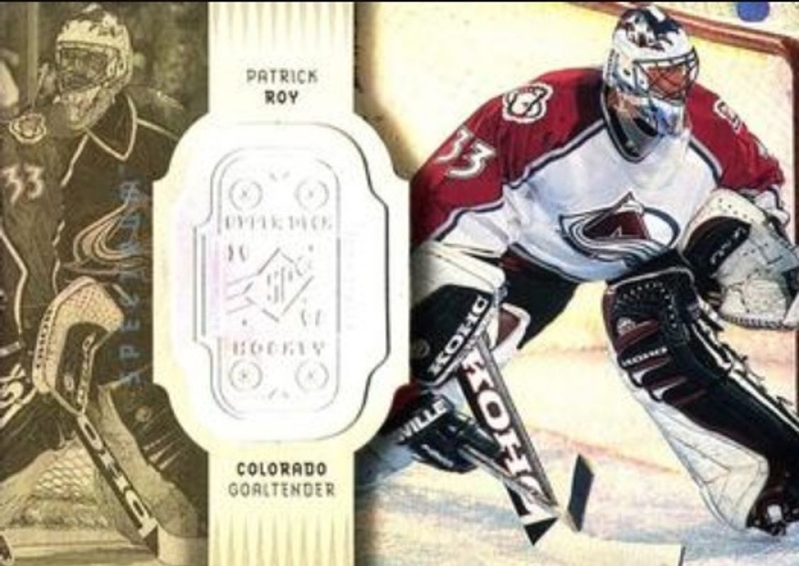 Patrick Roy 1998 SPx Finite #24 Spectrum /225 RAW