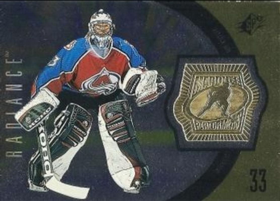 Patrick Roy 1998 SPx Finite #154 Radiance /3475 RAW