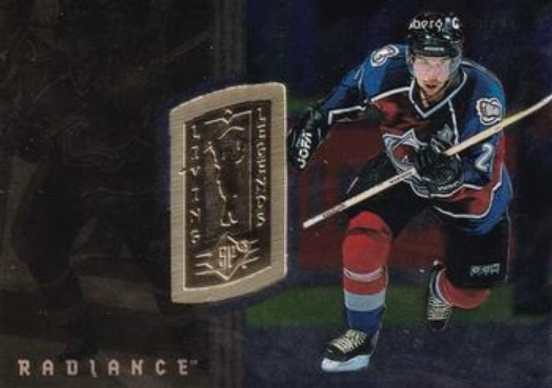 Peter Forsberg 1998 SPx Finite #178 Radiance /3475 RAW