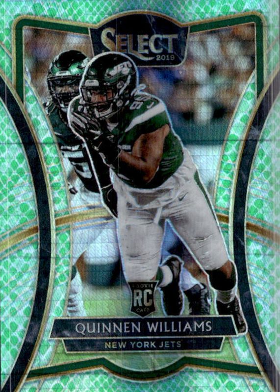 Quinnen Williams 2019 Select #110 Premier Level Tmall Dragon Scale /88 Rookie RAW
