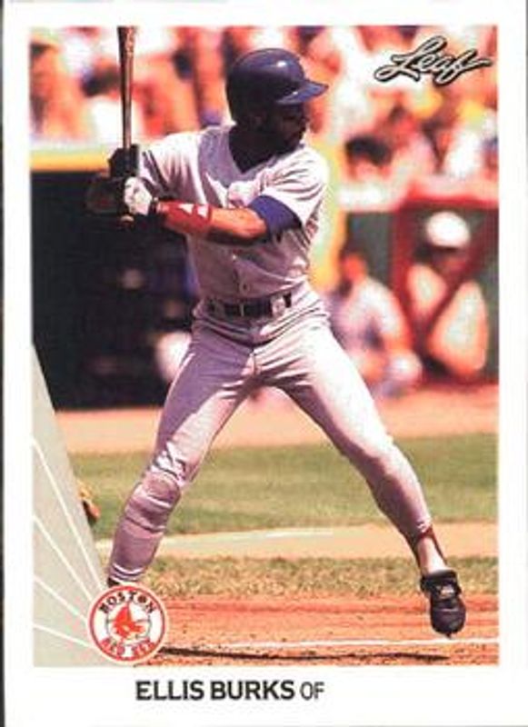 Ellis Burks 1990 Leaf #261 Base RAW