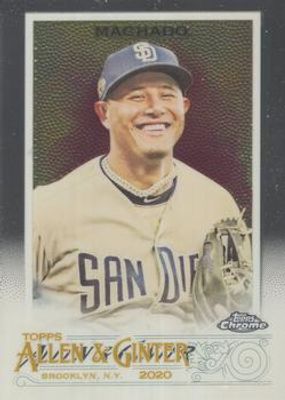2020 Topps Allen & Ginter Chrome #95 Base