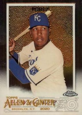 2020 Topps Allen & Ginter Chrome #205 Base