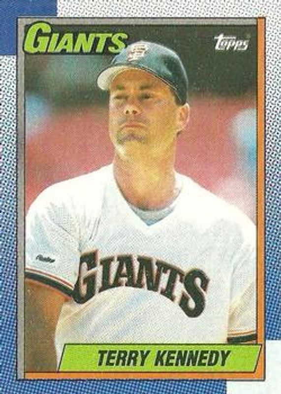 Terry Kennedy 1990 Topps #372 Base RAW