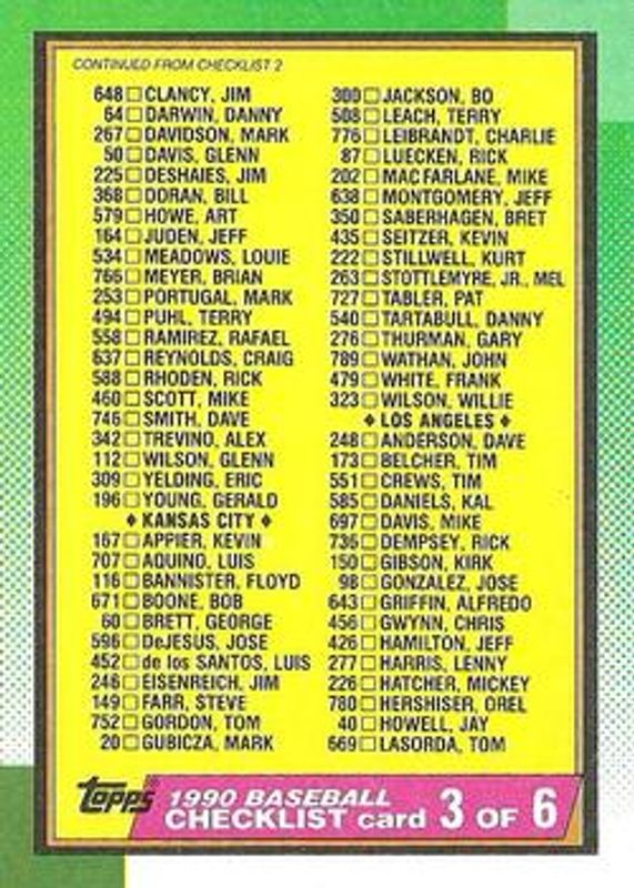 1990 Topps #376 Base