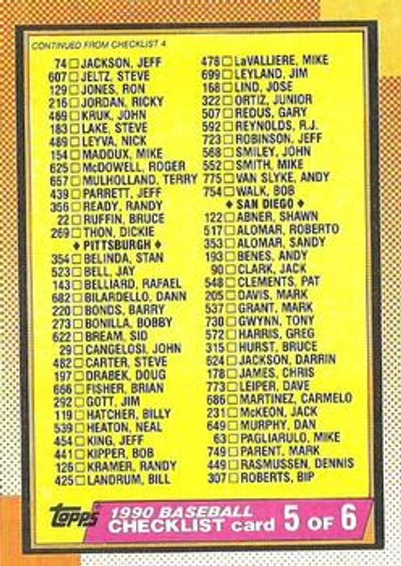 1990 Topps #646 Base