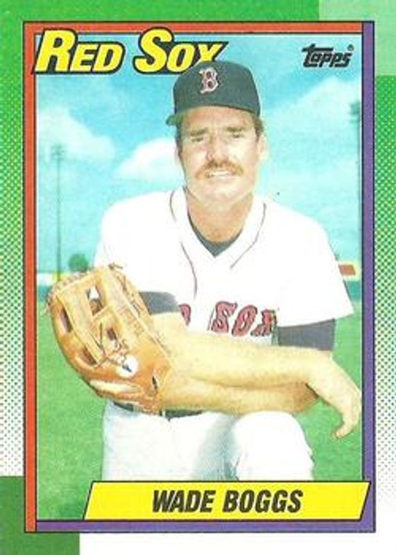 Wade Boggs 1990 Topps #760 Base RAW