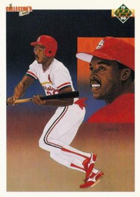 Vince Coleman 1990 Upper Deck #68 Base RAW