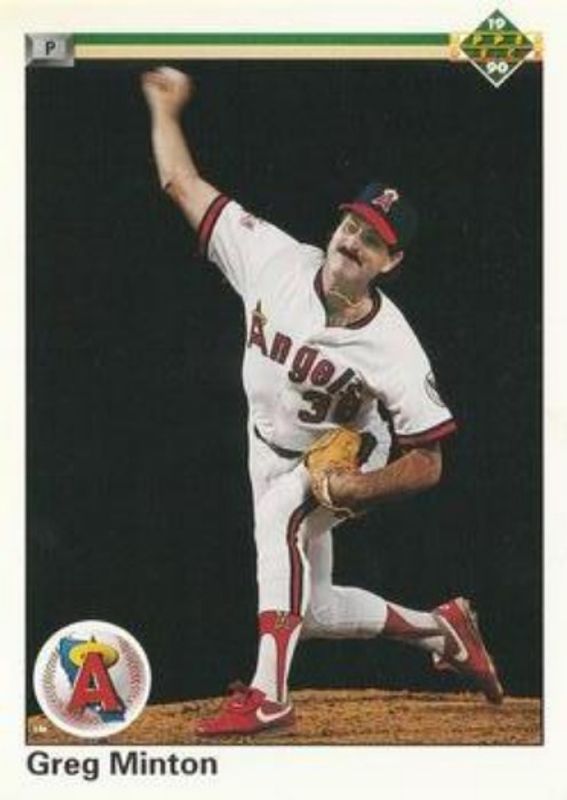 Greg Minton 1990 Upper Deck #83 Base RAW