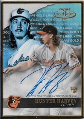2020 Topps Gold Label #GLA-HH Framed Autographs