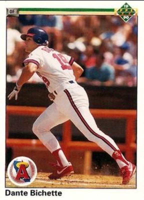 Dante Bichette 1990 Upper Deck #688 Base RAW
