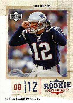 Tom Brady 2005 Upper Deck Rookie Materials #51 Base Price Guide