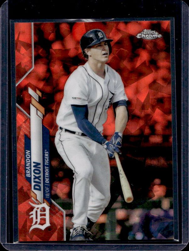 2020 Topps Chrome Update Sapphire Edition #U-135 Orange /25