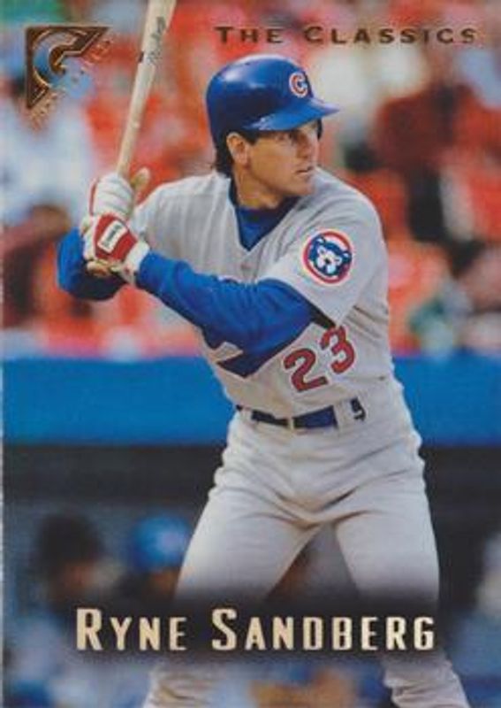 Ryne Sandberg 1996 Topps Gallery #38 Base RAW
