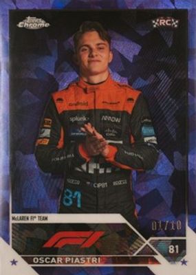 2023 Topps Chrome Formula 1 Sapphire Edition #40 Purple /10