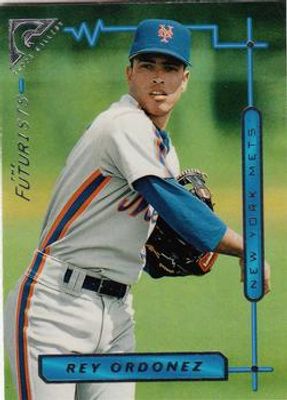 Rey Ordonez 1998 Metal Universe #105 Precious Metal Gems /50