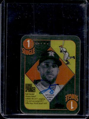 2020 Topps Clearly Authentic #51A-GS 1951 Red Blue Backs Autographs /99