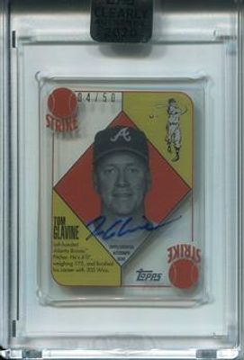 2020 Topps Clearly Authentic #51A-TG 1951 Red Blue Backs Autographs /99