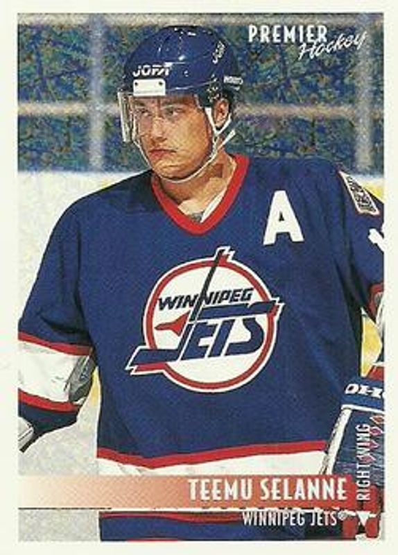 Teemu Selanne 1994 Topps Premier #95 Special Effects RAW