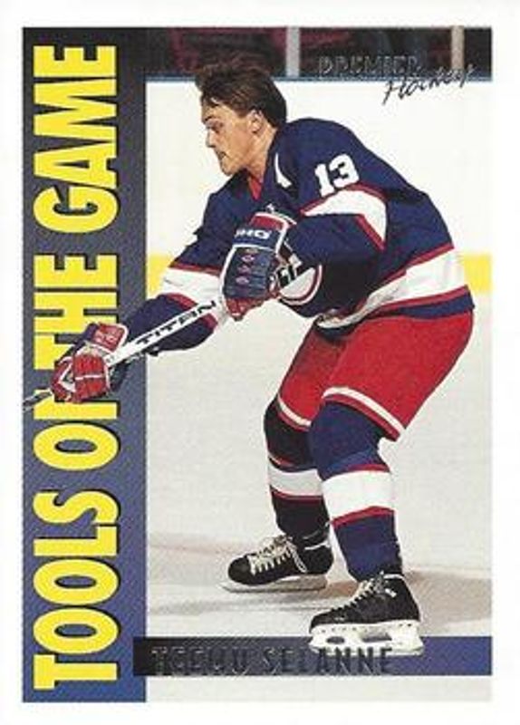 Teemu Selanne 1994 Topps Premier #416 Base RAW