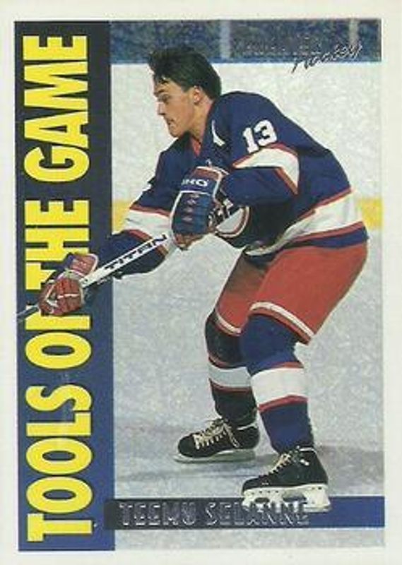 Teemu Selanne 1994 Topps Premier #416 Special Effects RAW