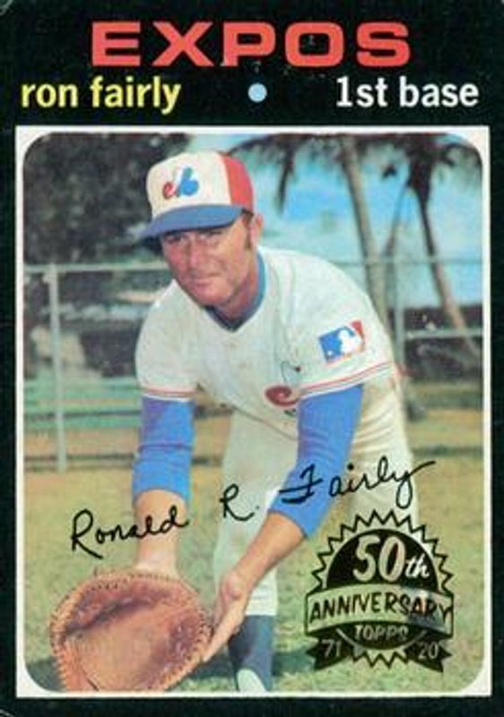 2020 Topps Heritage #315 50th Anniversary Buybacks